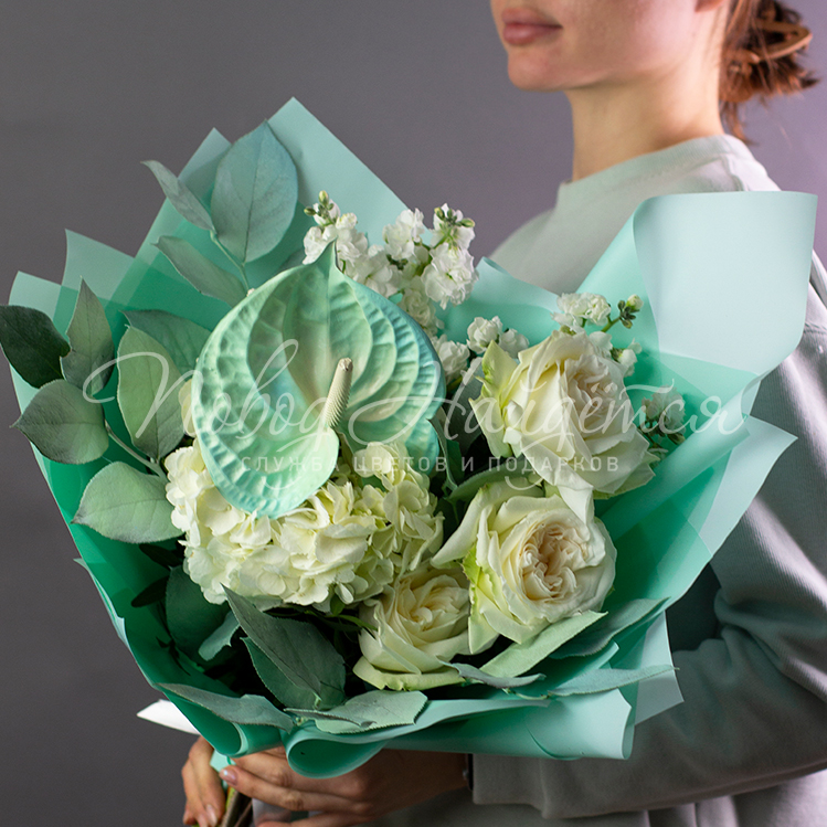 Дизайнерские букеты В гостях у Тиффани