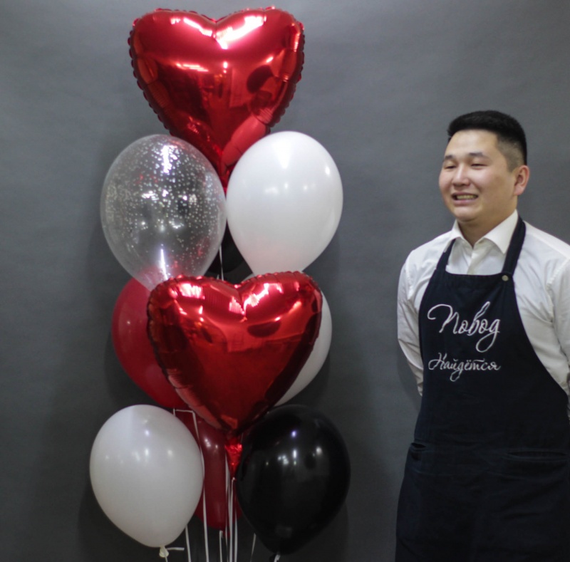 Воздушные шары Облако шаров "Лайк"