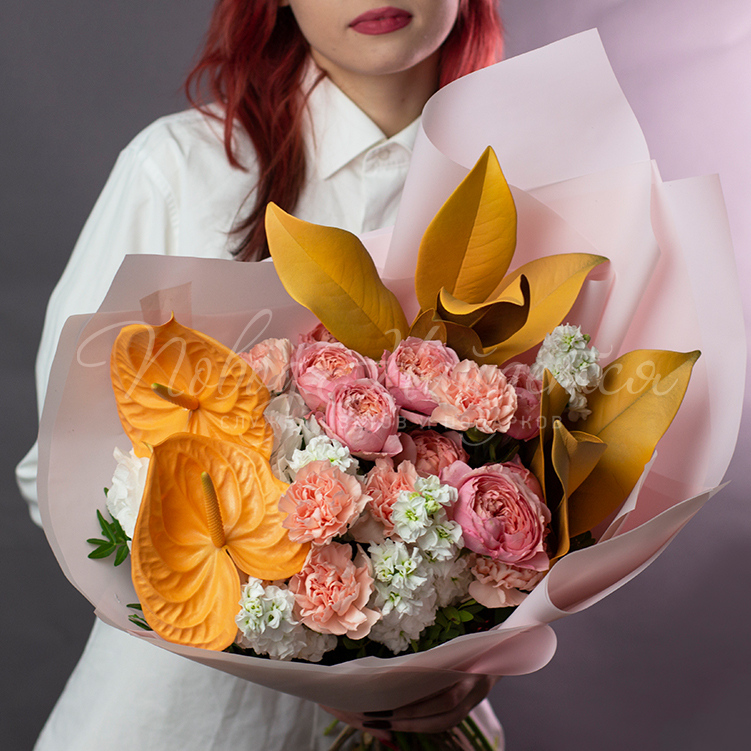 Дизайнерские букеты Спелый манго