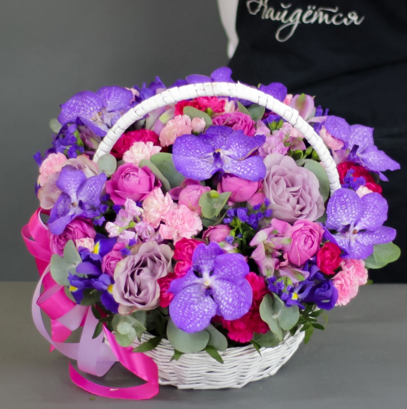 Корзины Зимнее серебро