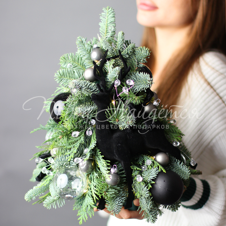 Новогодние композиции Зимняя ночь