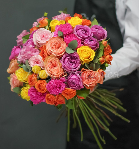 Дизайнерские букеты Карибское лето