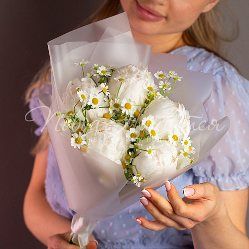 Букеты с РОМАШКОЙ Волшебное преображение