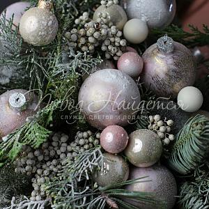 Композиции настольные новогодние Узоры мороза