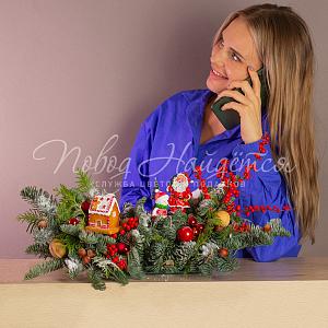 Новогодний грильяж