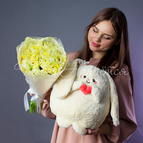 Букеты Зайка моя