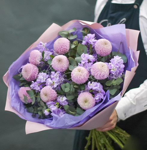 Букеты с МАТИОЛОЙ Босиком по росе