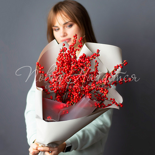 Цветы Красный жемчуг