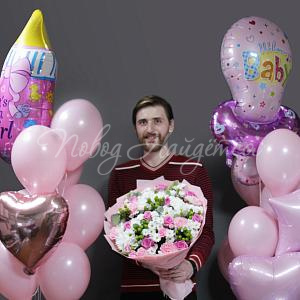 Набор "На рождение девочки"