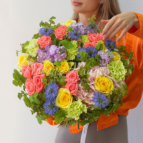 Дизайнерские букеты Июльский вечер