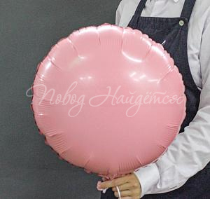 Шары Круг Розовый