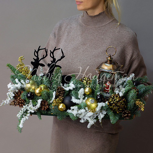 Новый год Снежное мерцание