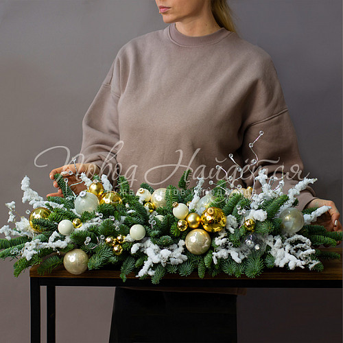 Новогодние интерьерные композиции Уютный Новый год