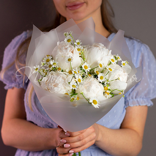 Букеты с РОМАШКОЙ Волшебное преображение