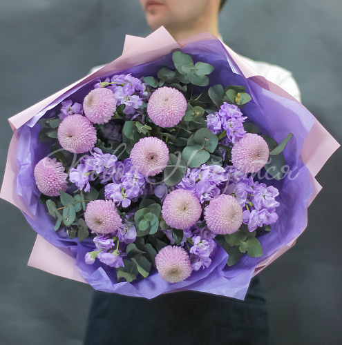 Букеты с МАТИОЛОЙ Босиком по росе